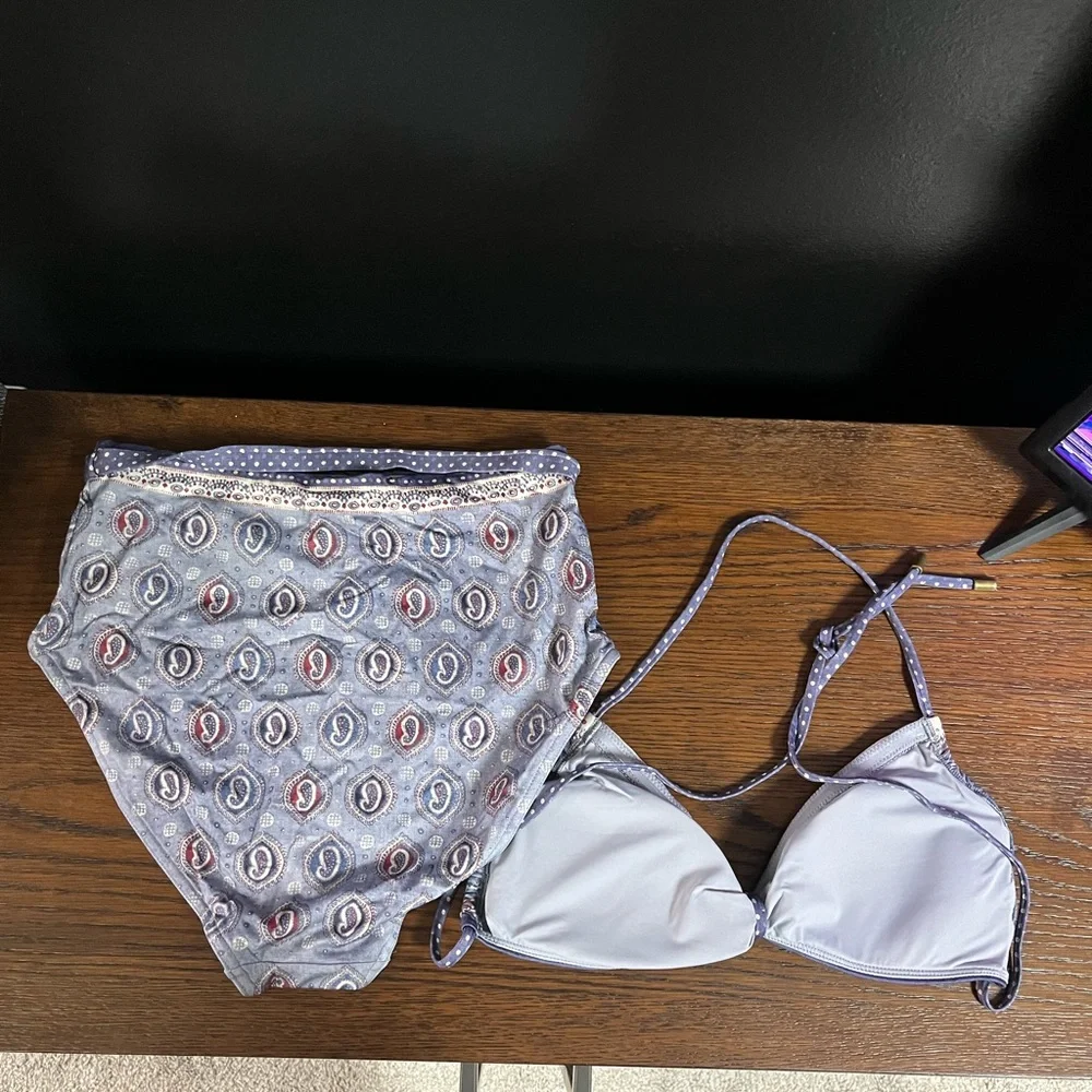 Zimmerman Paisley Vitali Halter Neck Bikini Set - Picture 3 of 5